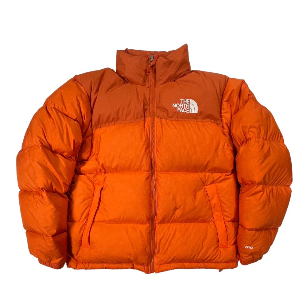 Orange North Face 700 NUPTSE